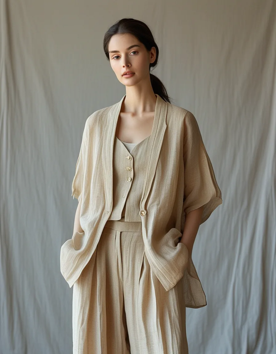 The Linen Blazer: Structure That Breathes